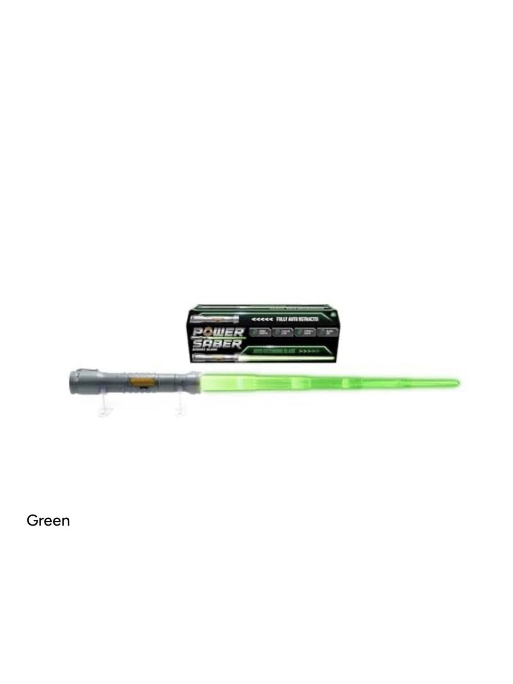 Goliath Power Saber Energy Blade Green Auto Extending & Retracting Saber 35" New